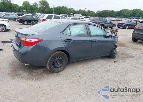 2015 Toyota Corolla S from USA, damaged, VIN 2T1BURHE0FC417800